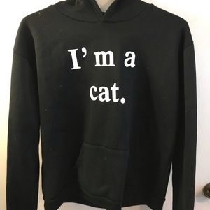im a cat hoodie